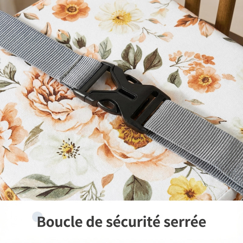 Coussin rehausseur amovible 8 cm détail de la finition