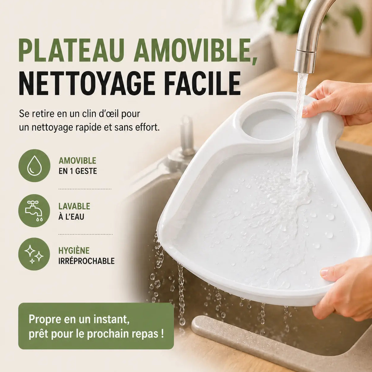 Rehausseur transportable plastique bleu format transportable visible vue 5