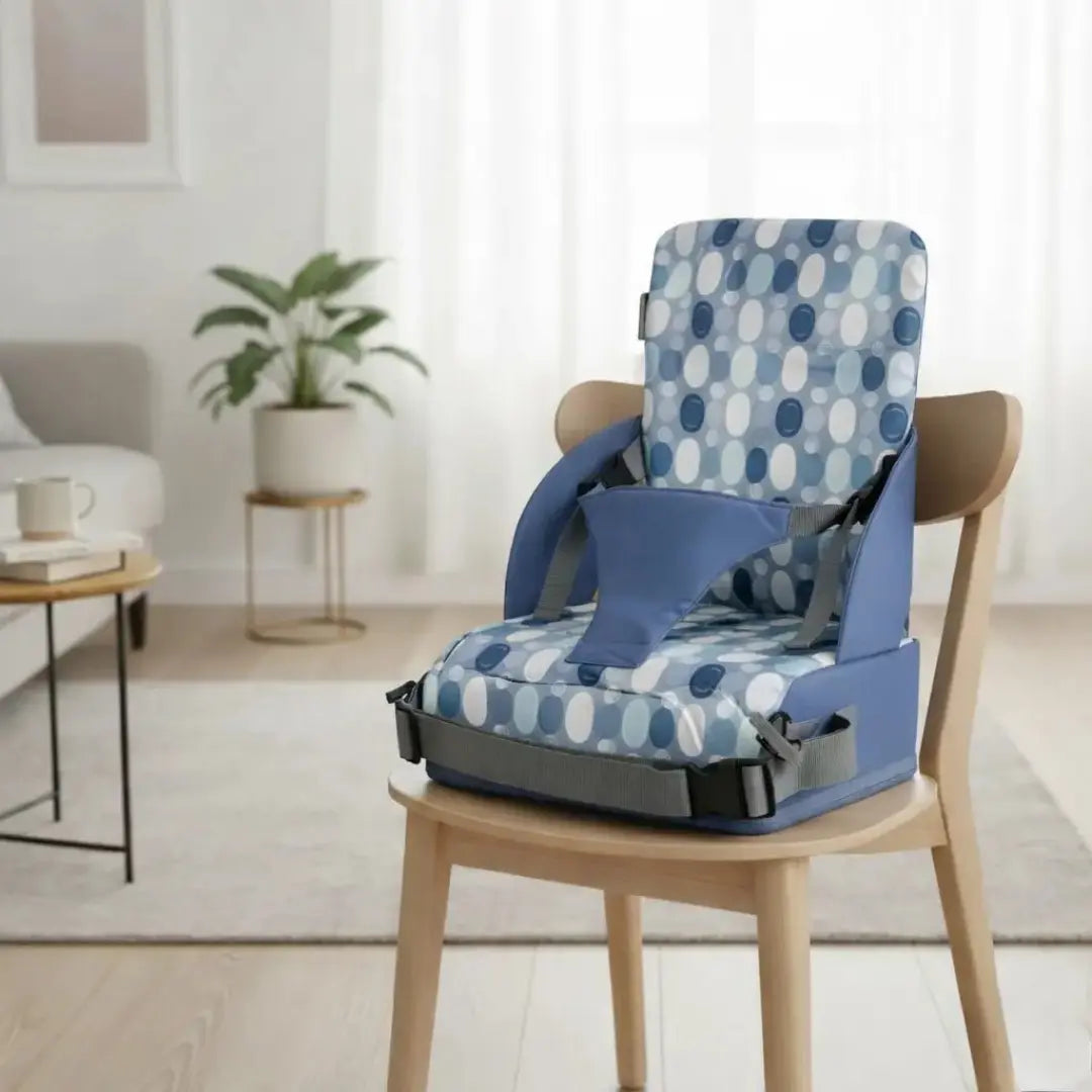 Rehausseur Chaise Pour Bébé à Motif Cercle Vert vue principale