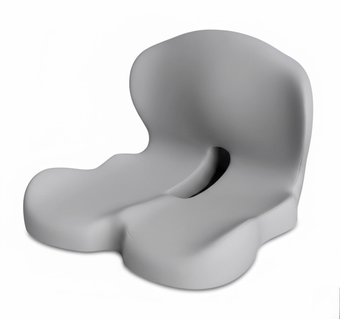 Coussin assise en U gris vue principale