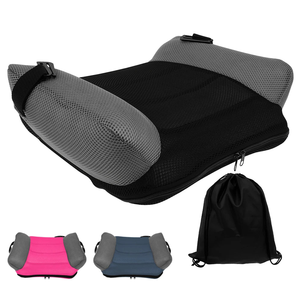 Rehausseur gonflable ultra doux rose format gonflable visible vue 3