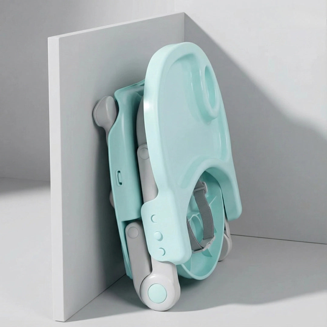 Rehausseur Transportable Plie Bleu Ciel 