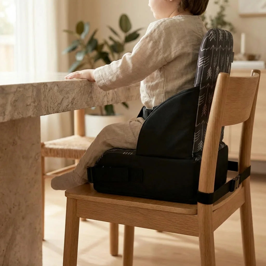 Rehausseur chaise bebe de dos Image