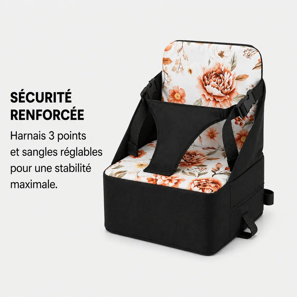 Rehausseur ventilé motif fleurs vue secondaire