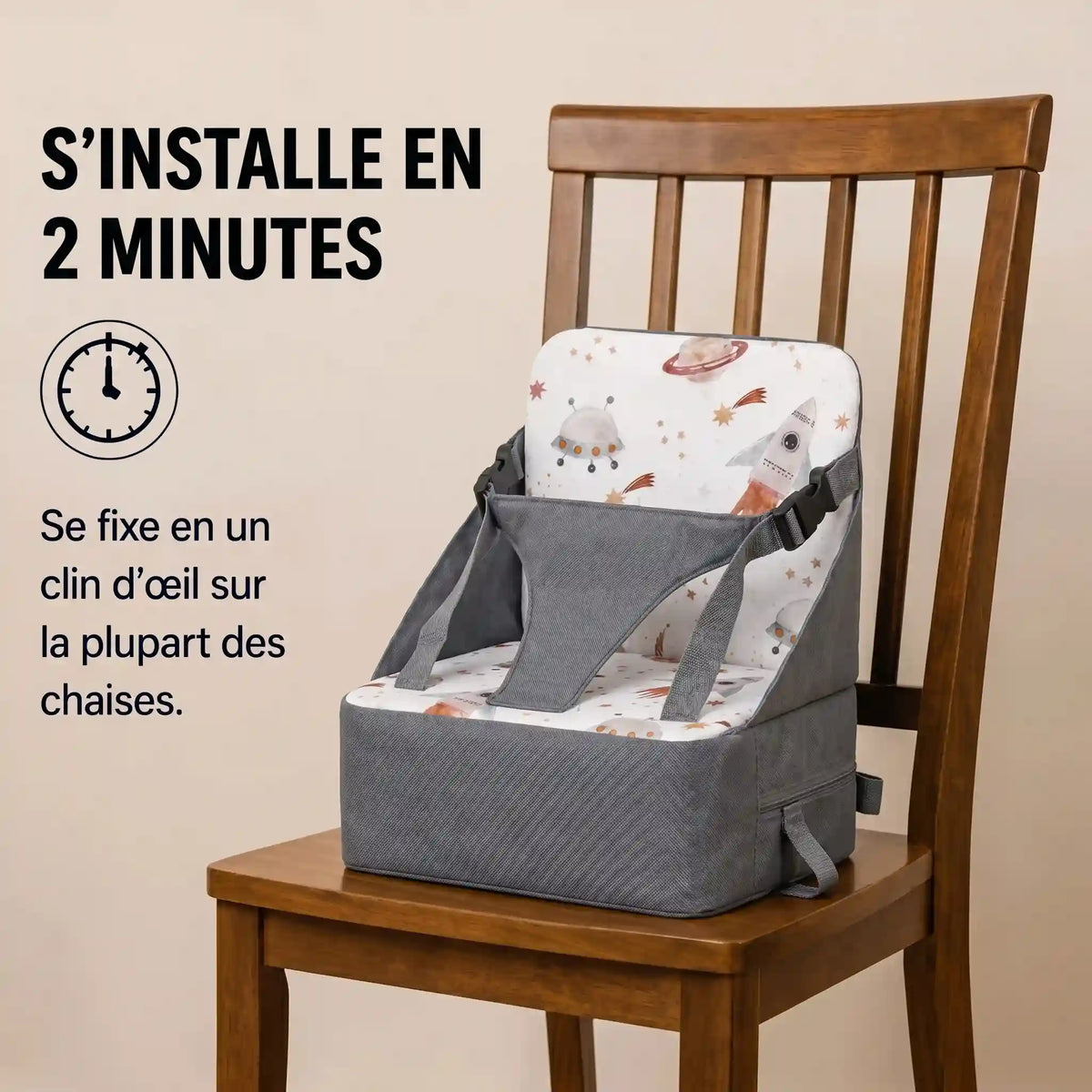 Rehausseur ventilé motif espace mise en situation d'usage