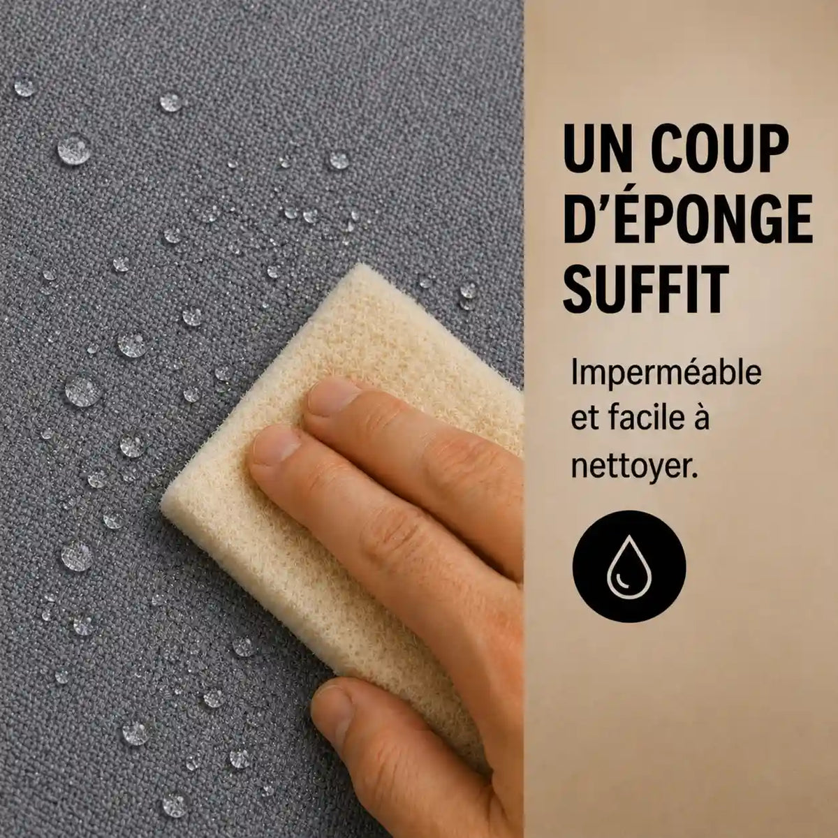 Rehausseur ventilé motif espace vue rapprochée
