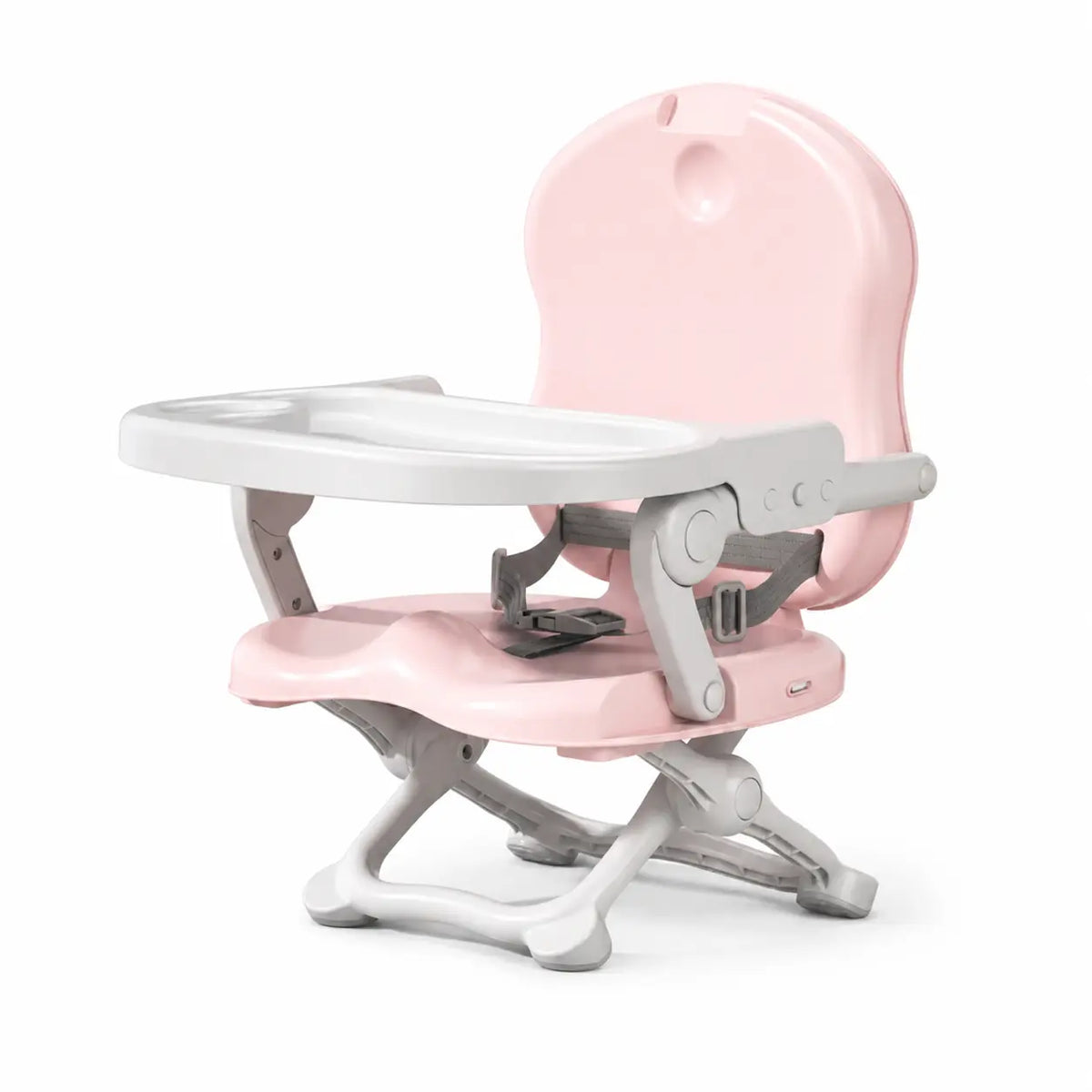Rehausseur table transportable rose sur fond blanc format transportable visible