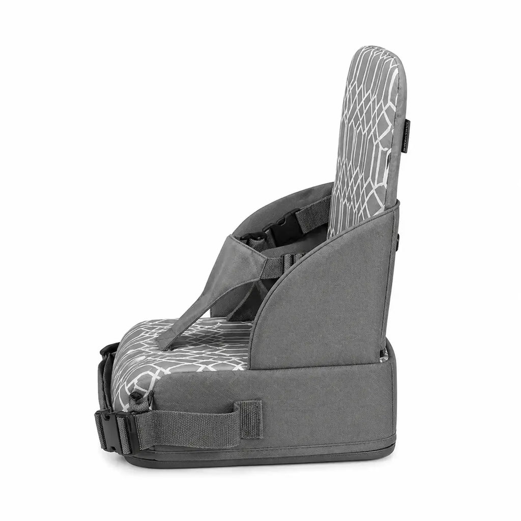 Rehausseur bébé grille grise vue de côté