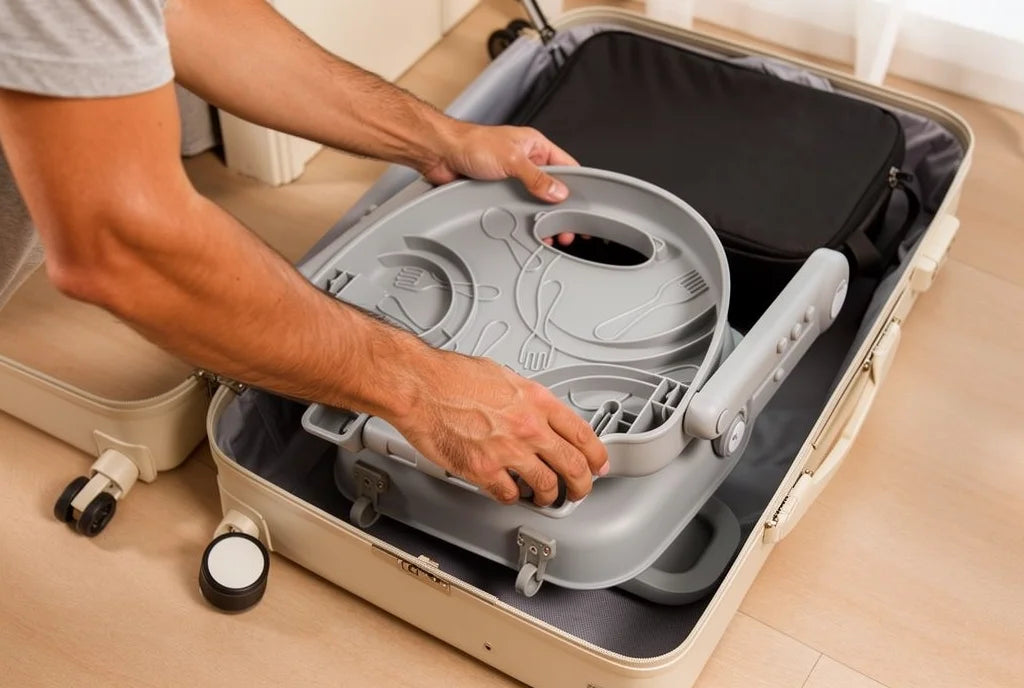 Rehausseur_transportable_entrain_d_etre_mis_dans_une_valise Image