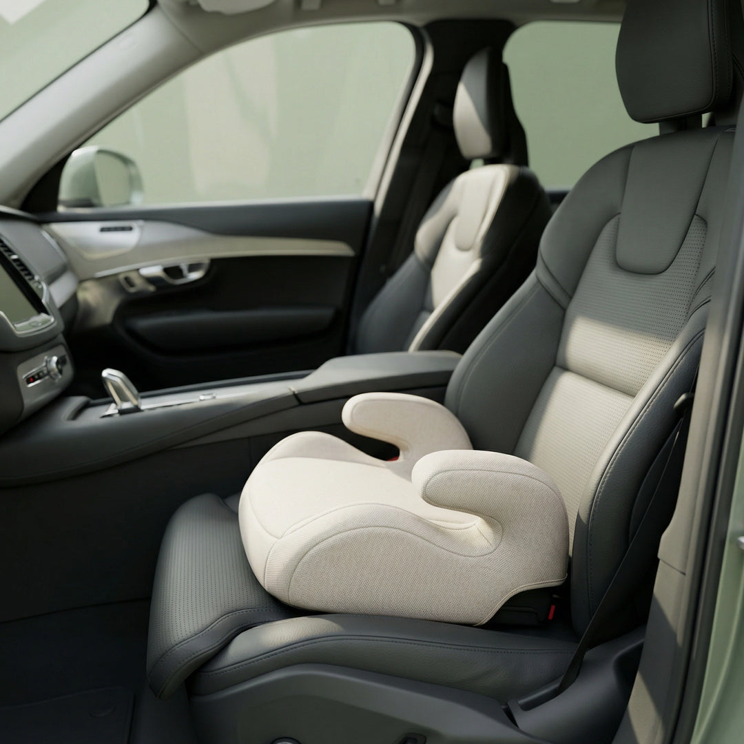 Rehausseur voiture enfant dans une voiture 