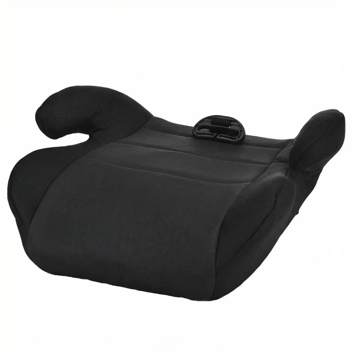 Rehausseur auto enfant compact noir sur fond blanc
