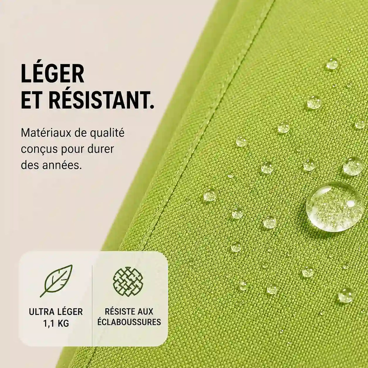 Rehausseur compact pliable vert format pliable visible vue 3