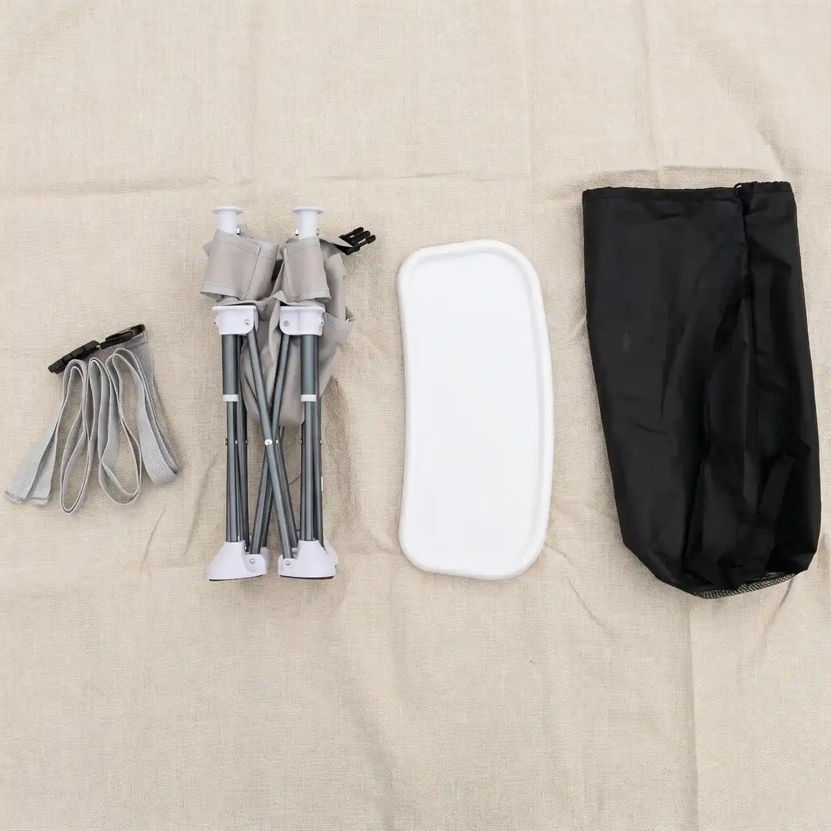 Rehausseur pliable transport gris format pliable visible vue 6